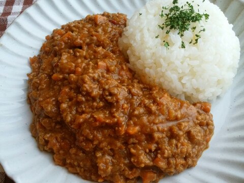 うちカフェレシピ♡簡単ドライカレー